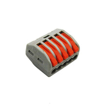 Load image into Gallery viewer, (30/50/100 pcs) PCT-222 mini fast wire Connectors Universal Compact Wiring Connector push-in Terminal Block PCT-212 213 214 215