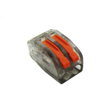 Load image into Gallery viewer, (30/50/100 pcs) PCT-222 mini fast wire Connectors Universal Compact Wiring Connector push-in Terminal Block PCT-212 213 214 215