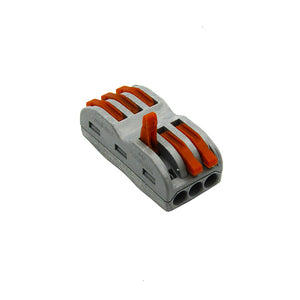 (30/50/100 pcs) PCT-222 mini fast wire Connectors Universal Compact Wiring Connector push-in Terminal Block PCT-212 213 214 215