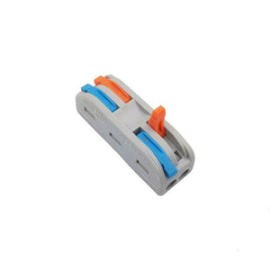 (30/50/100 pcs) PCT-222 mini fast wire Connectors Universal Compact Wiring Connector push-in Terminal Block PCT-212 213 214 215